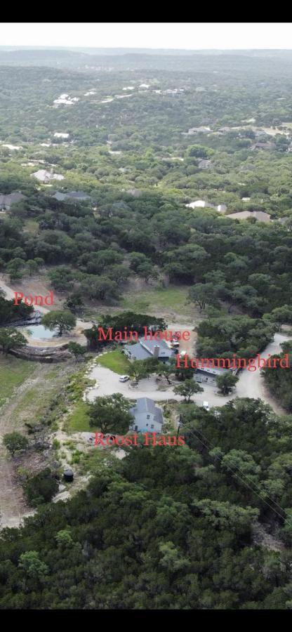 Hummingbird Haus - Hill Country Views On 20 Acres With Firepit Villa Spring Branch Dış mekan fotoğraf